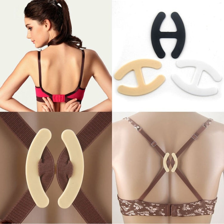 100 PCS Underwear Accessories Bra Non-slip Buckle Invisible Buckle