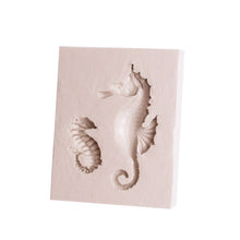 Load image into Gallery viewer, 2 PCS Hippocampus DIY Modeling Mold Fondant Silicone Cake Chocolate Mold Baking Tool, Hippocampus Shape(Pink), Hippocampus Shape(Gray)