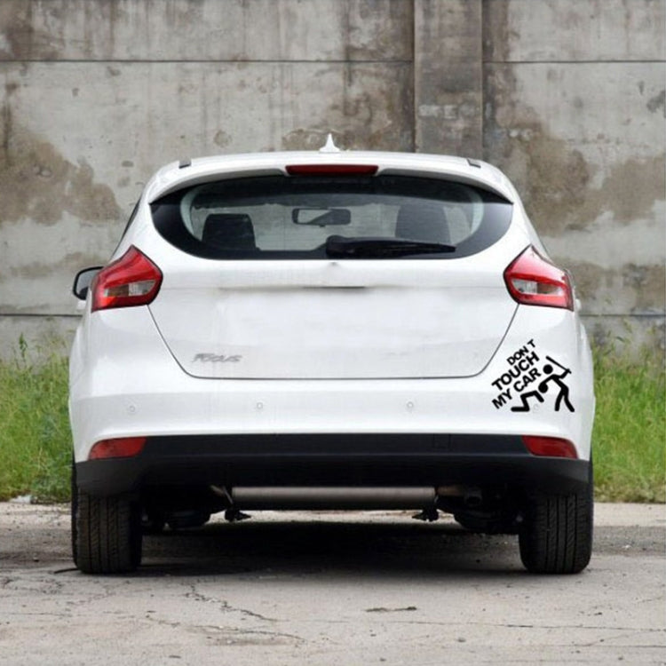 Car Sticker Window Decal, 22x19cm Black, 22x19cm White