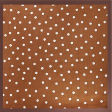 Load image into Gallery viewer, Summer Women Silk Dot Print Professional Square Scarf Small Scarf
