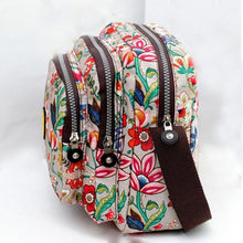 Load image into Gallery viewer, Women Shoulder Bag Waterproof Nylon Handbag Multilayer Crossbody Bag