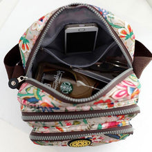 Load image into Gallery viewer, Women Shoulder Bag Waterproof Nylon Handbag Multilayer Crossbody Bag