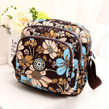 Load image into Gallery viewer, Women Shoulder Bag Waterproof Nylon Handbag Multilayer Crossbody Bag