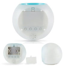 Load image into Gallery viewer, Round Color Light Gradient Alarm Clock Perpetual Calendar Clock, Round Color Light Clock