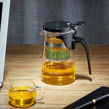 Load image into Gallery viewer, KAMJOVE Elegant Cup Bubble Teapot Office Flower Teapot Heat-resistant Glass Tea Set, K-200 400ML, K-201 500ML, K-202 750ML, K-203 600ML, K-204 600ML, K-205 900ML