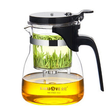 Load image into Gallery viewer, KAMJOVE Elegant Cup Bubble Teapot Office Flower Teapot Heat-resistant Glass Tea Set, K-200 400ML, K-201 500ML, K-202 750ML, K-203 600ML, K-204 600ML, K-205 900ML