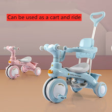 Load image into Gallery viewer, Childrens Tricycle Bicycle Outdoor Stroller