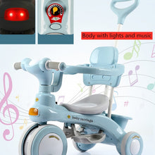 Load image into Gallery viewer, Childrens Tricycle Bicycle Outdoor Stroller