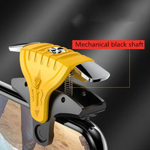 Load image into Gallery viewer, 2 Pairs F01 Electroplating Mechanical Shaft Bidirectional Button Auxiliary Shooting Game Handle for Mobile Phones within The Thickness of 6.1-12.0mm, F01