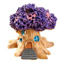 Load image into Gallery viewer, Micro Landscape Flower Pot Decoration Fleshy Cartoon Construction Toy Big Tree House Resin Decoration