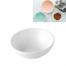 Load image into Gallery viewer, Cat Dog Food Bowl Pet Ceramic Bowl, 15cm/300ml Bowl, 15cm/300ml Bowl With Wooden Stand, 18cm/600ml Bowl, 18cm/600ml Bowl With Wooden Stand