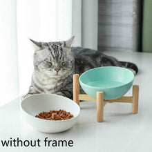 Load image into Gallery viewer, Cat Dog Food Bowl Pet Ceramic Bowl, 15cm/300ml Bowl, 18cm/600ml Bowl