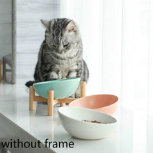 Load image into Gallery viewer, Cat Dog Food Bowl Pet Ceramic Bowl, 15cm/300ml Bowl, 18cm/600ml Bowl