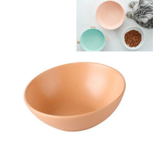 Load image into Gallery viewer, Cat Dog Food Bowl Pet Ceramic Bowl, 15cm/300ml Bowl, 18cm/600ml Bowl