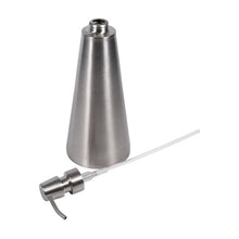 Load image into Gallery viewer, 800ml Stainless Steel Soap Dispenser Cone Hand Sanitizer Bottle, 800ml