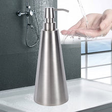 Load image into Gallery viewer, 800ml Stainless Steel Soap Dispenser Cone Hand Sanitizer Bottle, 800ml