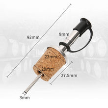 Load image into Gallery viewer, 20 PCS Cork Wine Stopper Stainless Steel Pourer Wine Diversion Spout Dispenser, Wine Diversion Spout Dispenser