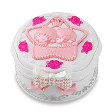 Load image into Gallery viewer, Cute Plastic Rotating Dance Ballet Music Box Children Toys Home Decorations, White, Pink