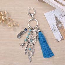 Load image into Gallery viewer, 2 PCS Simple Fashion Wool Tassel Dream Catching Keychain
