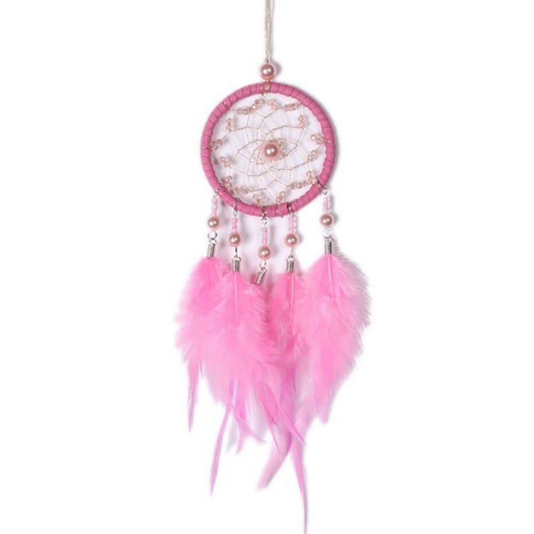 Mini Creative Dreamcatcher Crafts Hollow Wind Chime Car Hanging Decoration