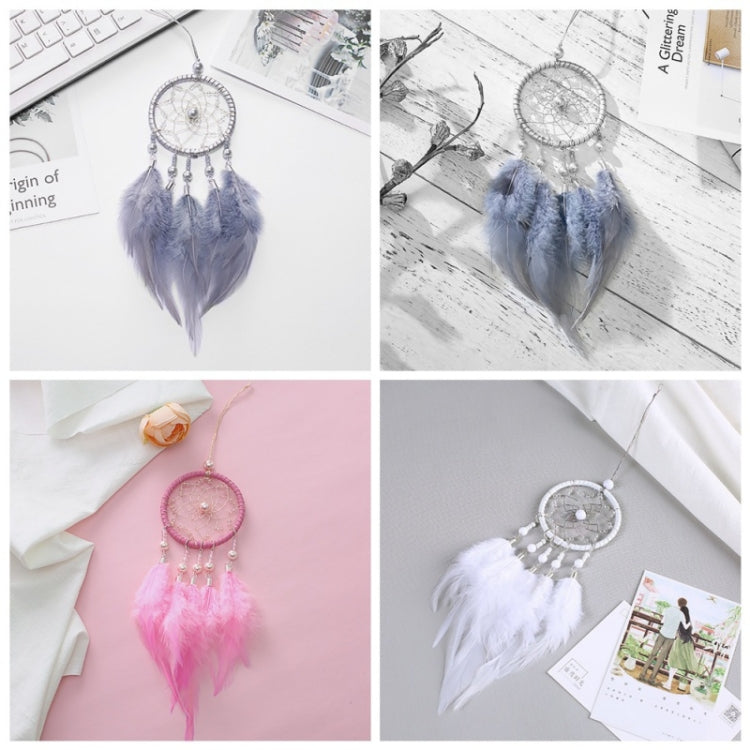 Mini Creative Dreamcatcher Crafts Hollow Wind Chime Car Hanging Decoration
