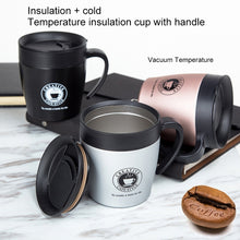 Load image into Gallery viewer, Handle Coffee Mug Stainless Steel Thermos Cups Vacuum Flask Water Bottle Bussiness Portable Thermo Cup