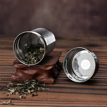 Load image into Gallery viewer, Glass Water Tea Bottles with Infuser Bamboo Lid Double Wall Brief Portable Outdoor Bottle, 350ML, 450ML