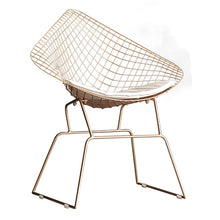Load image into Gallery viewer, Nordic Modern Minimalist Casual Hollow Wire Creative Personality Dining Chair