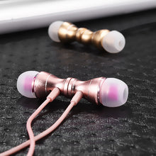 Load image into Gallery viewer, Sport Headphone 3.5mm Jack Earphone Sweatproof Stereo Strong Bass Music Magnets Headset with Mic for iPhone Samsung