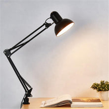Load image into Gallery viewer, Flexible Swing Arm Clamp Mount Table Lamp Office Studio Home Table Desk Light