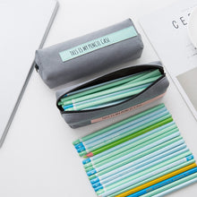 Load image into Gallery viewer, Creative School Pencil Case Simple Solid Color Large Pen Bag, Pen Bag