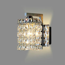 Load image into Gallery viewer, Single Head Creative Simple Modern Bedroom Living Room Aisle Corridor Crystal Wall Lamp with 5W LED Light Source