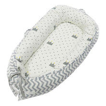 Load image into Gallery viewer, 80*50cm Baby Bed Newborn Nursing Bionic Bed Crib Cot Baby Sleeping Artifact Bed Travel Bed Bumper