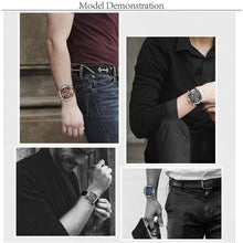 Load image into Gallery viewer, CHRONOS CH0401 Three-eye Six-needle Leather Belt Sports Watch for Men