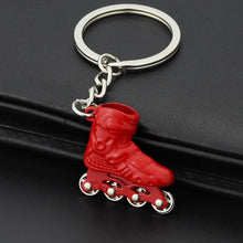 Load image into Gallery viewer, Creative Simulation Skates Keychain Personalized Pendant Gift, Skates Shape(Red), Skates Shape(Blue), Skates Shape(Gold, Skates Shape(Silver)