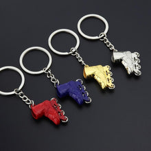 Load image into Gallery viewer, Creative Simulation Skates Keychain Personalized Pendant Gift, Skates Shape(Red), Skates Shape(Blue), Skates Shape(Gold, Skates Shape(Silver)