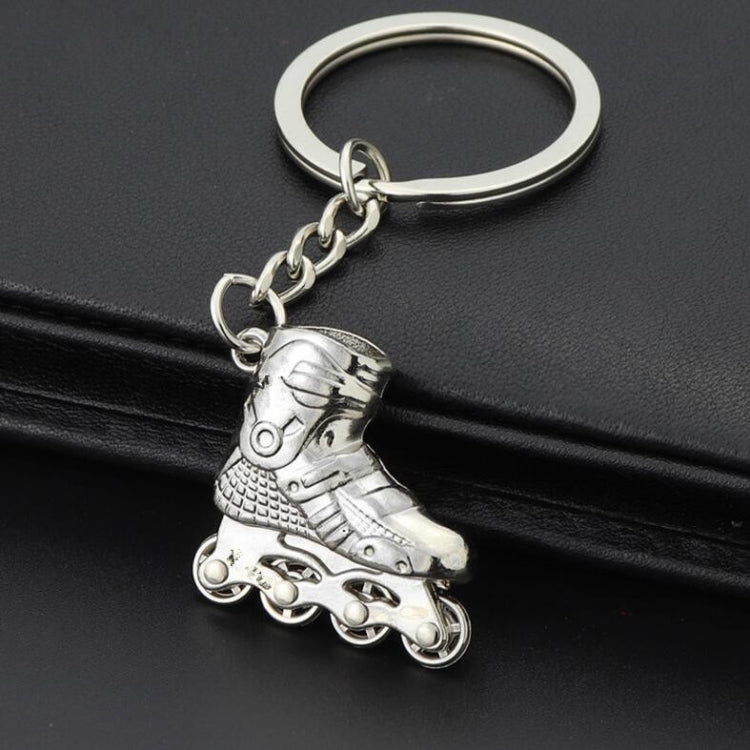 Creative Simulation Skates Keychain Personalized Pendant Gift, Skates Shape(Red), Skates Shape(Blue), Skates Shape(Gold, Skates Shape(Silver)