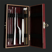 Load image into Gallery viewer, 8-in-1 Wooden Box Ear Picking Tool Set