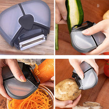 Load image into Gallery viewer, Multifunctional Stainless Steel Creative Peeler Three-in-one Peeler Grater, Peeler Grater