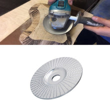 Load image into Gallery viewer, Woodworking Sanding Thorn Disk Angle Grinder Thorn Disk Plastic Grinding Disk Polishing Disk, Flat, Bevel, Arc