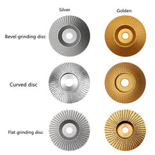 Load image into Gallery viewer, Woodworking Sanding Thorn Disk Angle Grinder Thorn Disk Plastic Grinding Disk Polishing Disk, Flat, Bevel, Arc