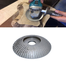 Load image into Gallery viewer, Woodworking Sanding Thorn Disk Angle Grinder Thorn Disk Plastic Grinding Disk Polishing Disk, Flat, Bevel, Arc