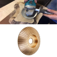 Load image into Gallery viewer, Woodworking Sanding Thorn Disk Angle Grinder Thorn Disk Plastic Grinding Disk Polishing Disk, Flat, Bevel, Arc