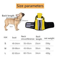 Load image into Gallery viewer, Pet Life Jacket Airbag Inflatable Dog Folding Safety Swimsuit, S, M, L