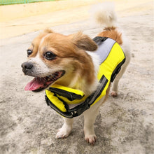 Load image into Gallery viewer, Pet Life Jacket Airbag Inflatable Dog Folding Safety Swimsuit, S, M, L