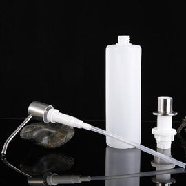 Stainless Steel Sink Soap Dispenser Sishwashing Liquid Hand Soap Bottle, Sink Soap Dispenser Bottle