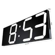 Load image into Gallery viewer, Wall Sticker LED Wall Clock Decorative Clock Creative Acrylic Mirror Clock US Plug, Remote Version Sealed Box