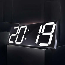 Load image into Gallery viewer, Wall Sticker LED Wall Clock Decorative Clock Creative Acrylic Mirror Clock US Plug, Remote Version Sealed Box