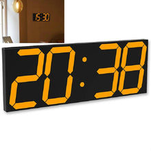Load image into Gallery viewer, Wall Sticker LED Wall Clock Decorative Clock Creative Acrylic Mirror Clock US Plug, Remote Version Sealed Box