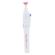 Load image into Gallery viewer, Electric Nail File Drill Kit Tips Manicure Toenail Pedicure Salon Pen Shape Manicure Kit Nail Drill Buffers Pedicure Tool with 5 Bits